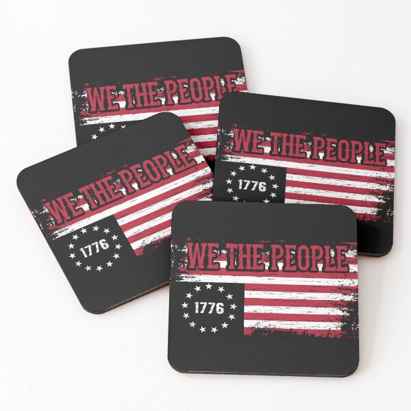 Item preview, 1776 "We The People" US Flag -- Visually Aged and Distressed designed and sold by _ROYAL_ PRINT_ ⭐⭐⭐⭐⭐.