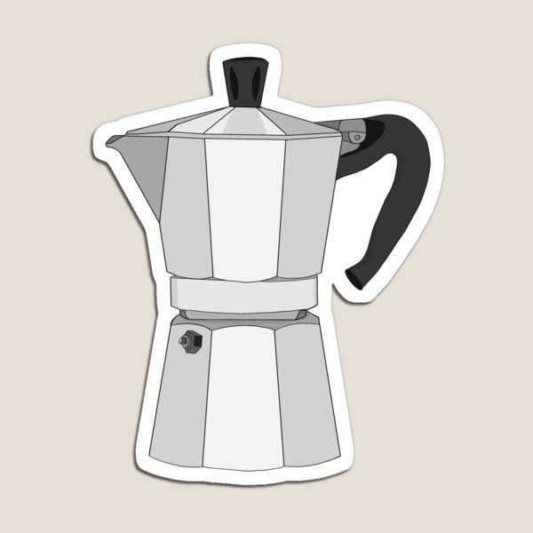 Cuban Coffee Maker Magnet for Sale by Nicmart