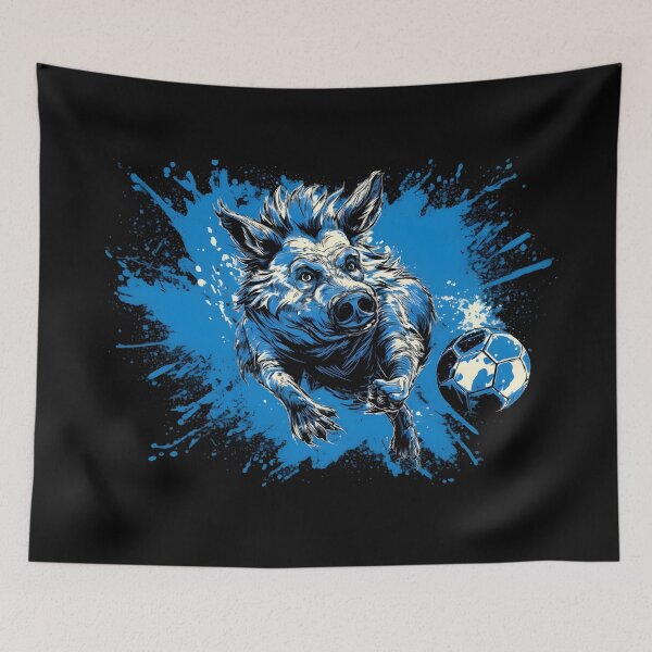 Item preview, Active Soccer Mascot Illustration | Dynamic Sport Art designed and sold by InkedBeasts.