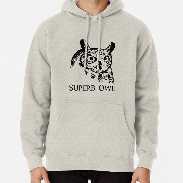 Superb Owl Football Pullover Hoodie