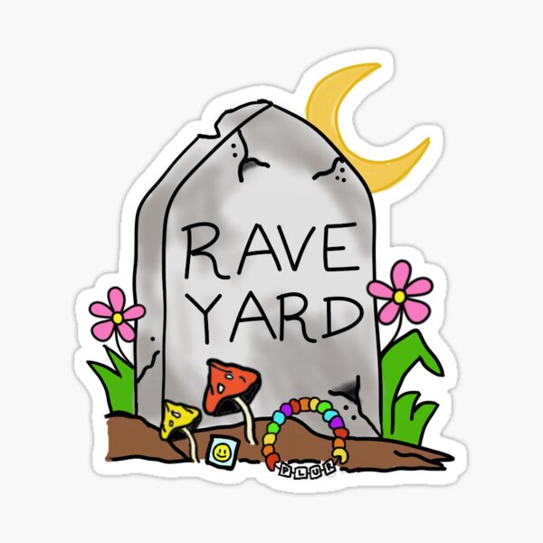 Item preview, Rave-Yard-Festival designed and sold by xinyuhartshorn.
