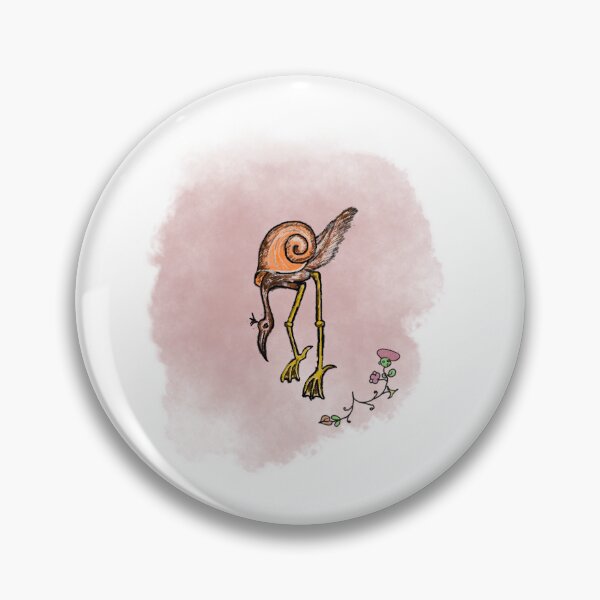 Item preview, Medieval Snail Bird Art designed and sold by punkghoul.