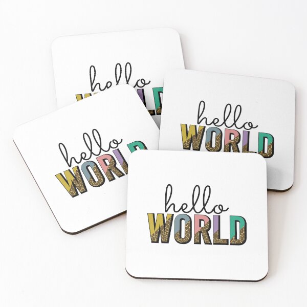 Item preview, Hello World designed and sold by Dina S  Morris.
