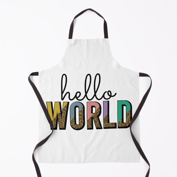 Item preview, Hello World designed and sold by Dina S Morris.