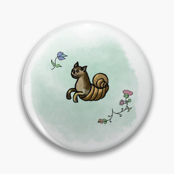 Item preview, Medieval Snail Cat Art  designed and sold by punkghoul.