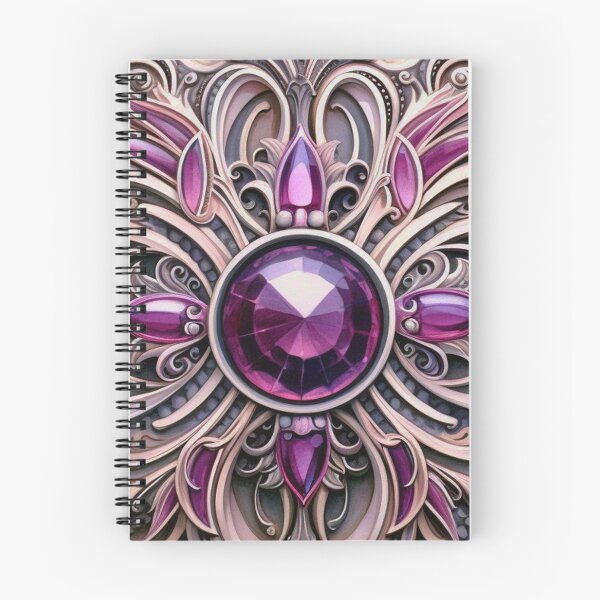 Item preview, Jewel Inspired Geometrical with Intricate Illustration designed and sold by ArtfulImprints.