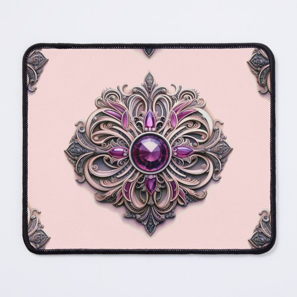 Item preview, Jewel Inspired Geometrical with Intricate Illustration designed and sold by ArtfulImprints.