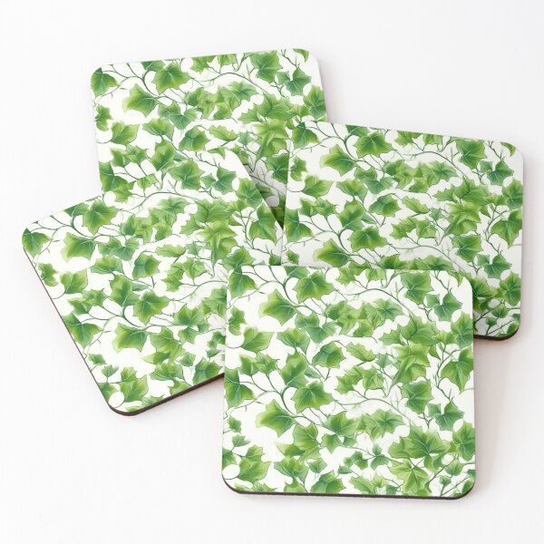 Item preview, Ivy Pattern On White Background designed and sold by EVA4designs.