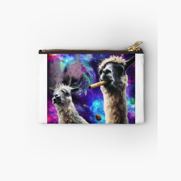 Item preview, Nebula Nibbles: Space Alpacas Indulging in Smoke designed and sold by Rastadoc 420.