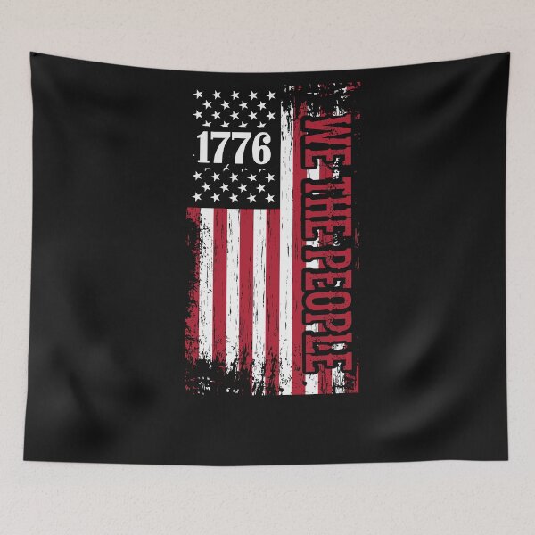Item preview, 1776 "We The People" US Flag -- Visually Aged and Distressed designed and sold by _ROYAL_ PRINT_ ⭐⭐⭐⭐⭐.