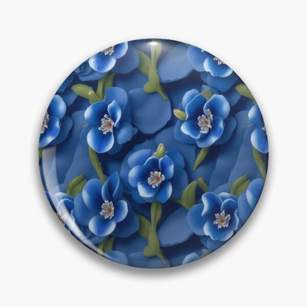 Artikelvorschau, Blue Flowers entworfen und verkauft von Derek Gillette.
