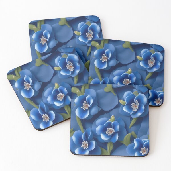 Artikelvorschau, Blue Flowers entworfen und verkauft von Derek Gillette.