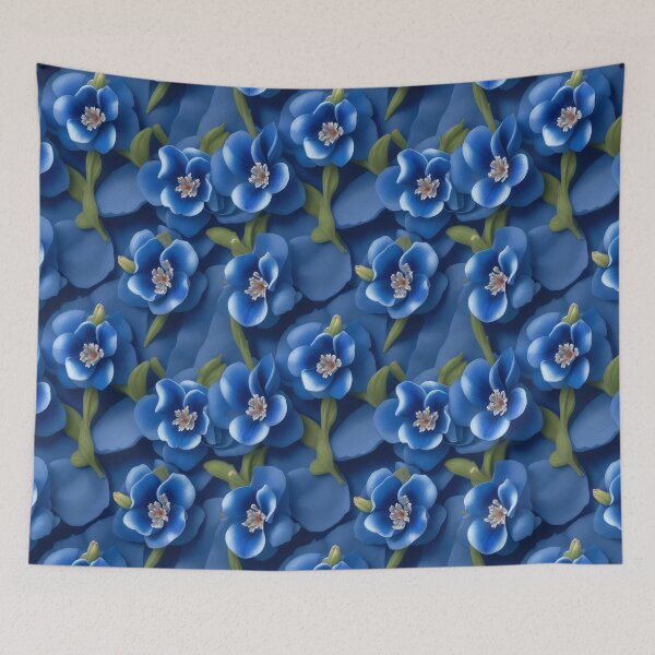 Item preview, Blue Flowers designed and sold by Derek Gillette.