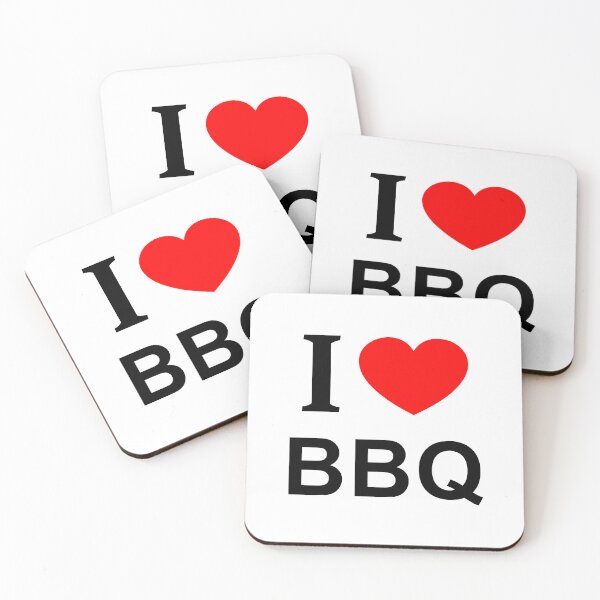 Item preview, I ❤️ BBQ I LOVE BBQ I HEART BBQ designed and sold by usernamenaijan.
