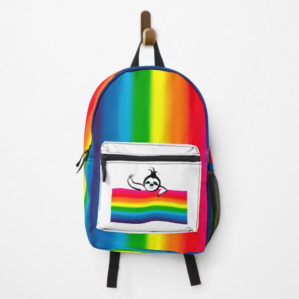 Item preview, Pride Flag Sloth designed and sold by CripRevolution.