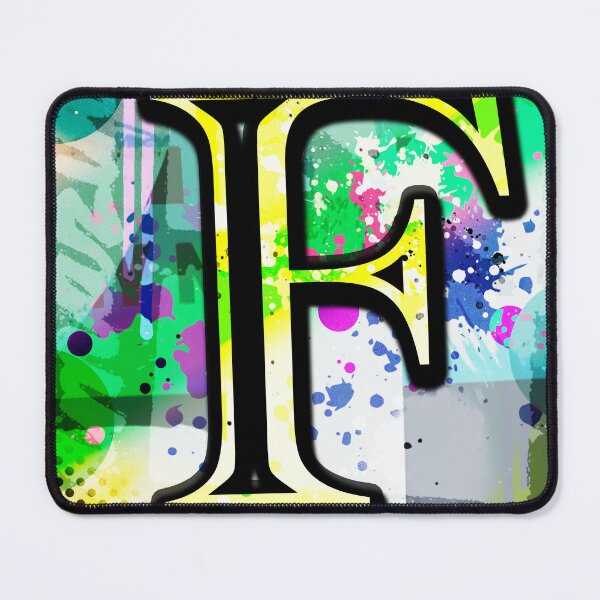Item preview, Letter F graffiti style designed and sold by emanuelbiz.