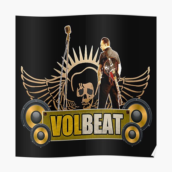 At tilpasse sig klap Ufrugtbar Volbeat Posters for Sale | Redbubble