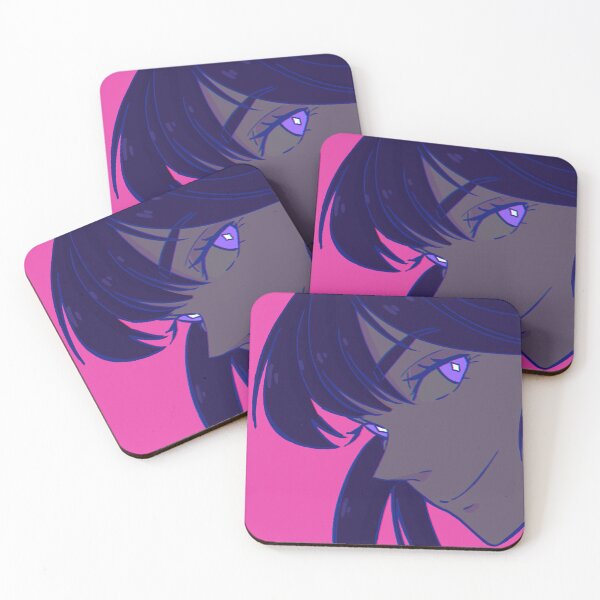Item preview, Anime Girl Peeking From The Corner designed and sold by saanidraws.