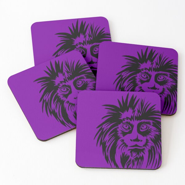 Item preview, Purple Tamarin Monkey Minimal designed and sold by AmyCrisis.