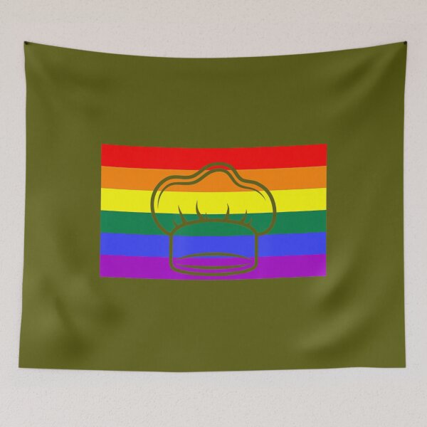 Item preview, Chef Hat Baker Cute Gay Pride Flag Rainbow LGBTQ Queer 		 designed and sold by oiaufsvm53.