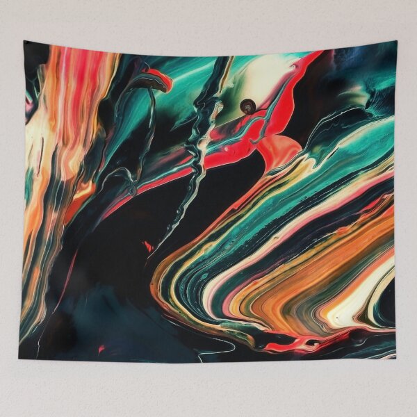 Item preview, ABSTRACT COLORFUL PAINTING II-A2 designed and sold by Pia Schneider.