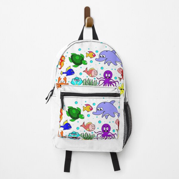 Item preview, Ocean Party (white background) designed and sold by Marlon Oseguera.