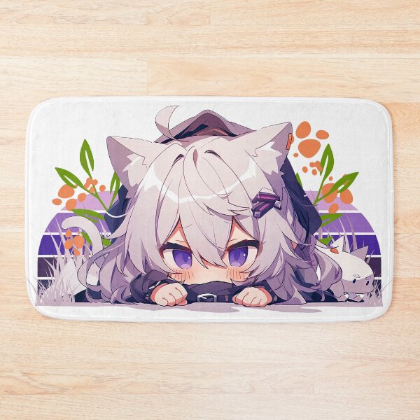 Item preview, Bashful Bouncer designed and sold by Chibi Cat Art Corner.