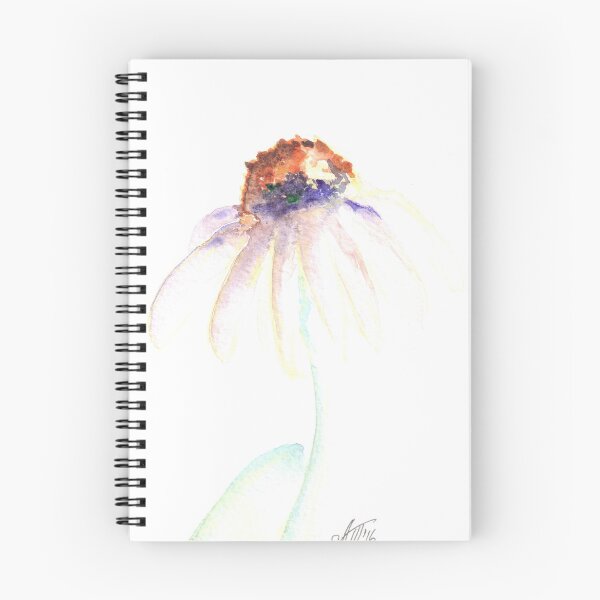 Item preview, Echinacea watercolor flower designed and sold by Ranisha.