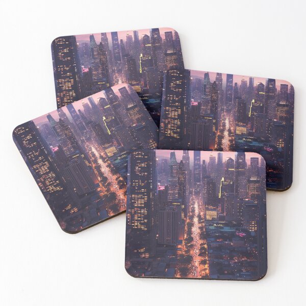 Item preview, Future City Aerial Perspectives designed and sold by cyberartmaker.