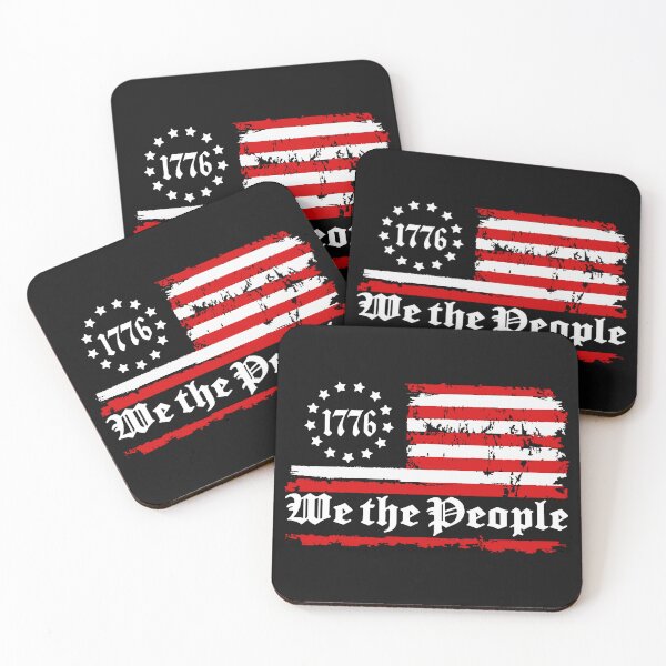 Item preview, 1776 "We The People" US Flag -- Visually Aged and Distressed designed and sold by _ROYAL_ PRINT_ ⭐⭐⭐⭐⭐.
