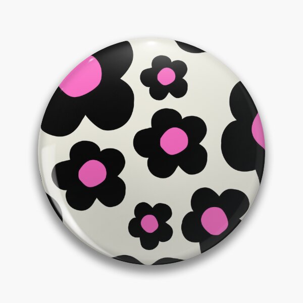Item preview, Retro Floral Black Pink Flowers Pattern Print Summer iPhone Samsung Case Protective Cover for Your Smartphone designed and sold by JoyTop.