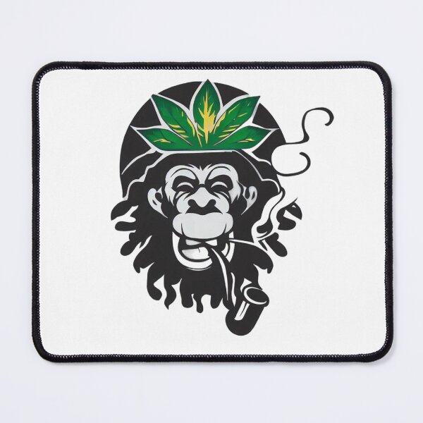 Item preview, Ganja King: Puffin' Primate designed and sold by Rastadoc 420.