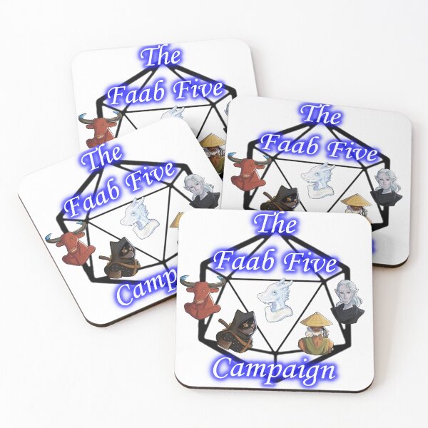 Item preview, The Faab Five Campaign designed and sold by RandomRhapsody.
