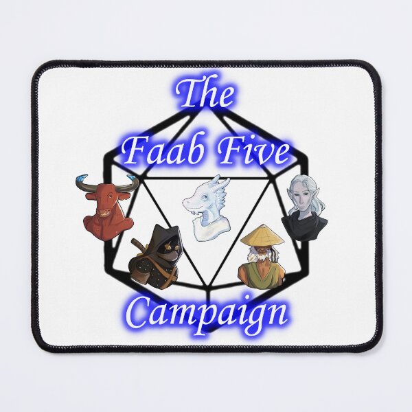 Item preview, The Faab Five Campaign designed and sold by RandomRhapsody.