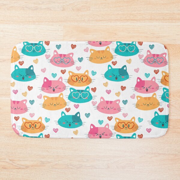 Item preview, cute cats glasses funny hearts  designed and sold by Gossip Rag.