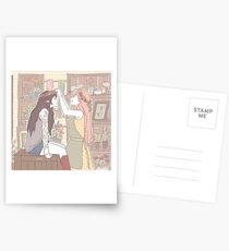 Bubbline Florist/Tattoo Artist AU Postcards