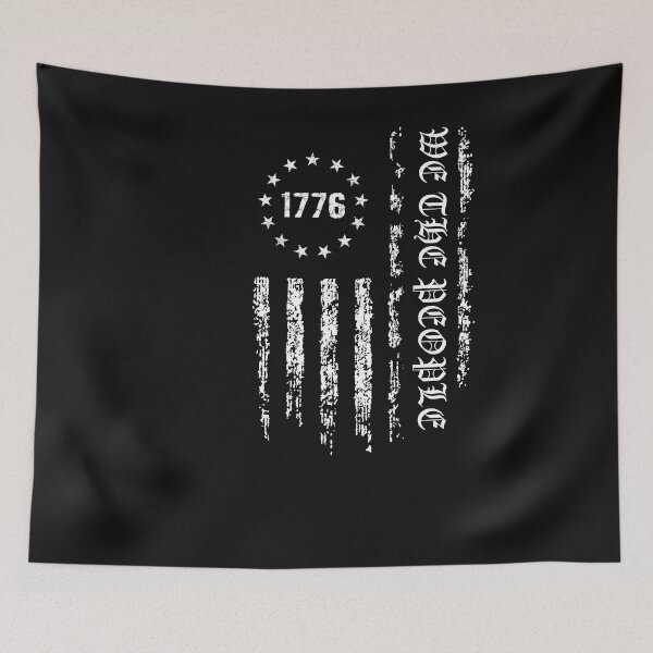 Item preview, 1776 "We The People" US Flag -- Visually Aged and Distressed designed and sold by _ROYAL_ PRINT_ ⭐⭐⭐⭐⭐.