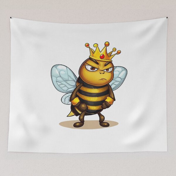 Item preview, THE unha bee king designed and sold by luckymando.