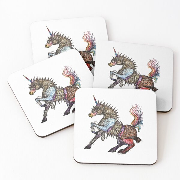 Item preview, Queer Unicorn Defender designed and sold by Doodle Mind Journeys.