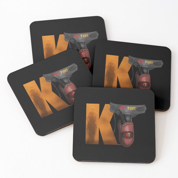Item preview, Kill Tony Podcast-Themed Gun Holster (Yellow K) designed and sold by Kill Tony Fan Designs.