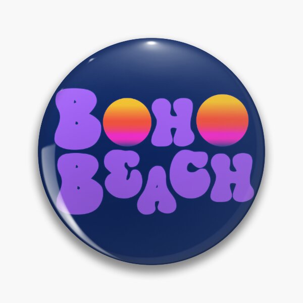 Item preview, Boho Beach Vintage Sunset Coastal Vibes designed and sold by Renata illustrata.