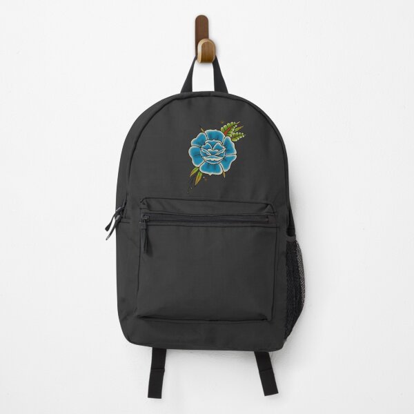 Item preview, Blue Traditional Tattoo Rose designed and sold by bbridanielle.