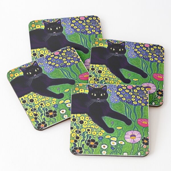 Item preview, A cat lying in a flower garden designed and sold by NewAspect.
