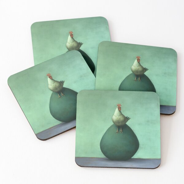 Item preview, Proud Hen On Green Egg designed and sold by YoPedro.