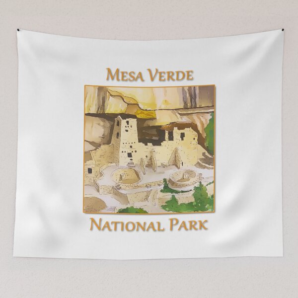 Item preview, Mesa Verde National Park - WelshDesigns designed and sold by welshdesigns.