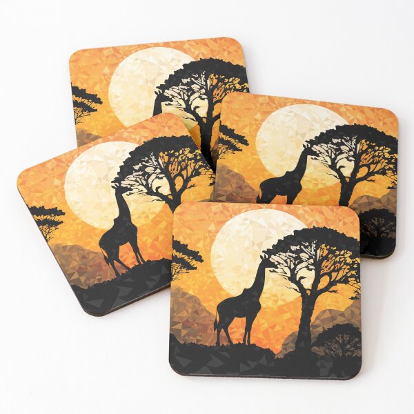Item preview, Mosaic Savannah: Giraffe designed and sold by BloomingPixel.