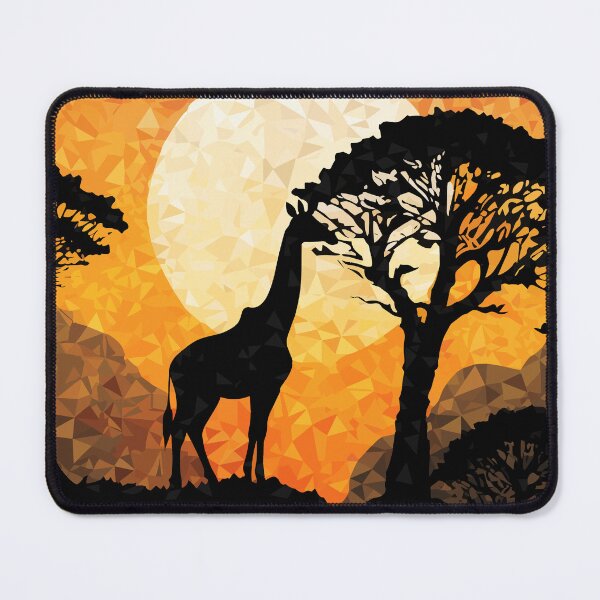 Item preview, Mosaic Savannah: Giraffe designed and sold by BloomingPixel.