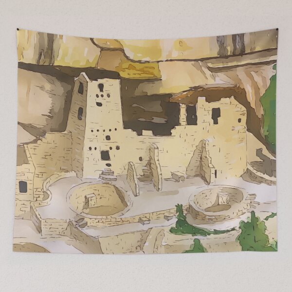 Item preview, Mesa Verde National Park - WelshDesigns designed and sold by welshdesigns.