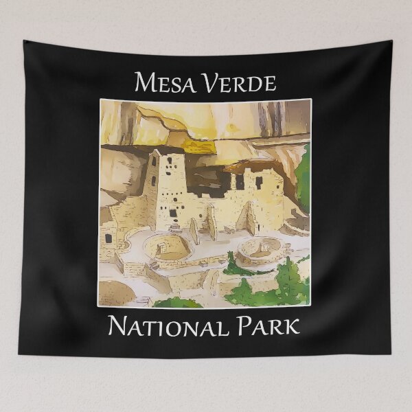 Item preview, Mesa Verde National Park - WelshDesigns designed and sold by welshdesigns.