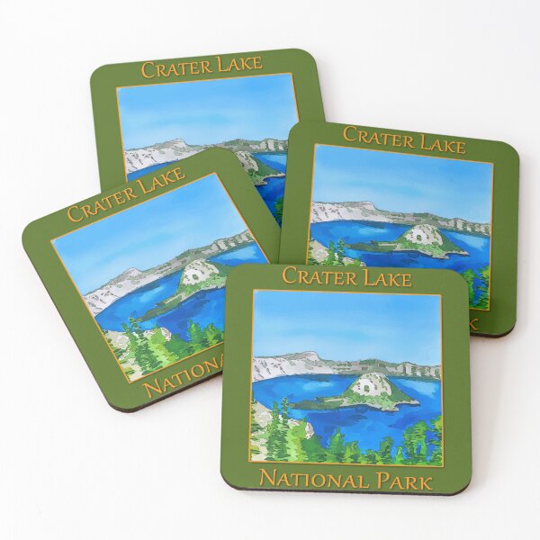 Item preview, Crater Lake National Park - WelshDesigns designed and sold by welshdesigns.